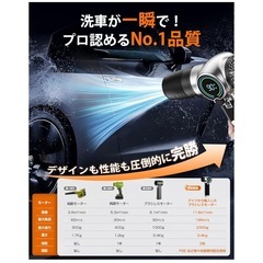 新品 洗車用　ブロワーの画像