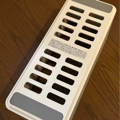 エレコム ケーブル収納ボックス　ホワイト EKC-BOX001WHの画像