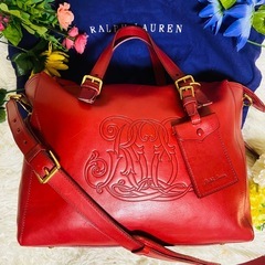 2way✨本革✨RALPH LAUREN✨ラルフローレン✨ショルダーバッグ✨貴重の画像
