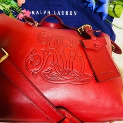 2way✨本革✨RALPH LAUREN✨ラルフローレン✨ショルダーバッグ✨貴重の画像