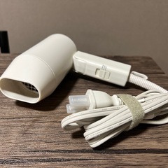 無印　旅行用コンパクトドライヤー　の画像