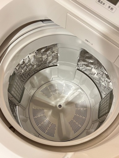 最終値下げ！【11/13までに引取りできる方】 極美品 Panasonic 洗濯機 2024年製 NA-FA8H3-W ホワイト
