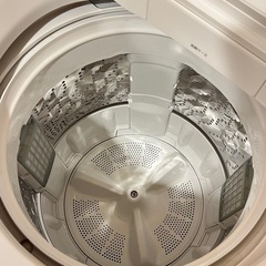 【11/13までに引取りできる方】 最終価格　極美品 Panasonic 洗濯機 2024年製 NA-FA8H3-W ホワイトの画像