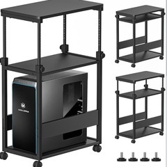 DAIWIN 昇降式パソコンワゴン pcラックの画像