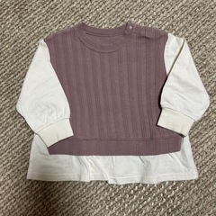 美品　長袖　トレーナー　トップス　3枚セット　まとめ売り　ベビー服　80 の画像