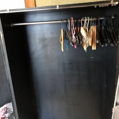 コートラック　ハンガータンス　木製　痛みあり　2台ありの画像