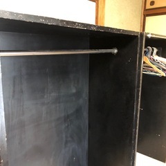 コートラック　ハンガータンス　木製　痛みあり　2台ありの画像
