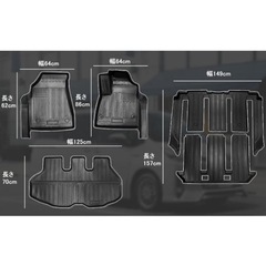 トヨタ NOYH VOXY ヴォクシー ノア 90系ハイブリット車専用5点セットの画像