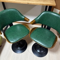 カウンターテーブル　カウンターチェア　セットの画像