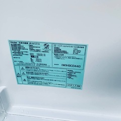 EJ1483番 Haier 冷凍冷蔵庫 JR-N121Aの画像
