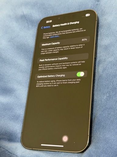 美品IPHONE 13 PRO MAX 256GB(最終値段)）