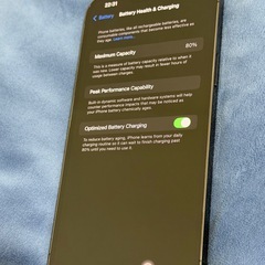 美品IPHONE 13 PRO MAX 256GB(最終値段)）の画像