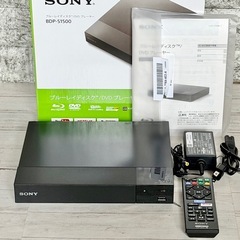 2022年製 SONY「BDP-S1500」ブルーレイ・プレーヤーの画像