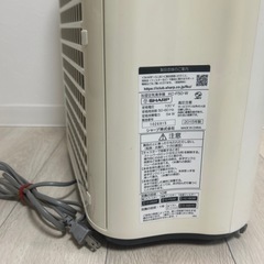 加湿空気清浄機　SHARP　の画像