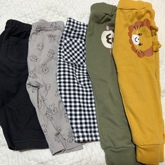 ズボン　80  90の画像