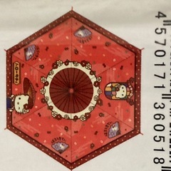 サンリオ折り畳み傘の画像