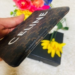 CELINE✨セリーヌ✨財布✨コインケース✨トリオンフ✨モノグラム✨キーリング✨の画像