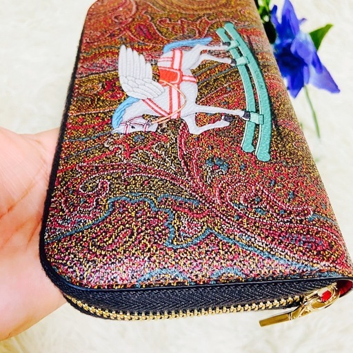 限定✨ETRO✨エトロ✨財布✨ペイズリー柄✨ペガサス✨木馬✨トイズコレクション✨