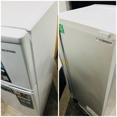 ☘️未使用品♻️アイリスオーヤマノンフロン 冷凍冷蔵庫118L 引き取り場合は9800円 の画像