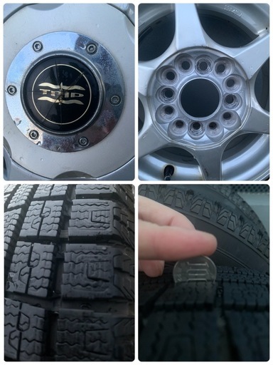 145/80R13 アルミホイール　スタッドレスタイヤ