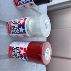 タミヤスプレー4本セット　2本は未開封新品の画像