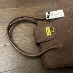 新品未使用　シマカモシカ　革　バッグ　定価98000円　レアの画像