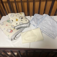 【譲り先決定】70×120 ベビーベッド＆敷パットセットの画像