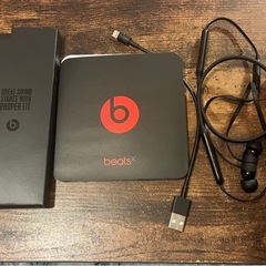 BeatsX ワイヤレスイヤホン ブラック　ジャンク品の画像