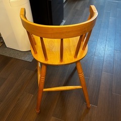 柏木工　KASHIWA　ハイチェア　ベビーチェア　オシャレ　ヴィンテージ　レトロの画像