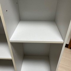 棚　カラーボックス ホワイト 
コーナン　の画像