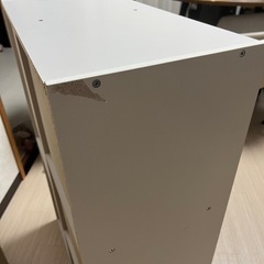 棚　カラーボックス ホワイト 
コーナン　の画像