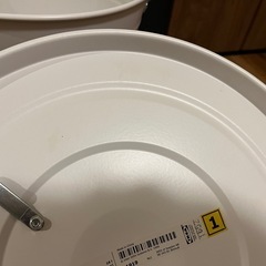 IKEA 白いバケツ 16リットルの画像