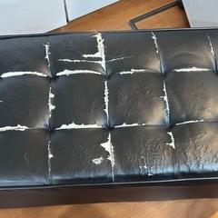 【引き取り限定】収納スツールの画像