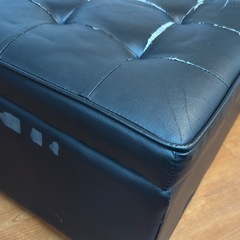 【引き取り限定】収納スツールの画像