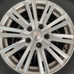 スタッドレスホイールセット 215/65R16 2018年製造 グッドイヤー　アイスナビ6の画像