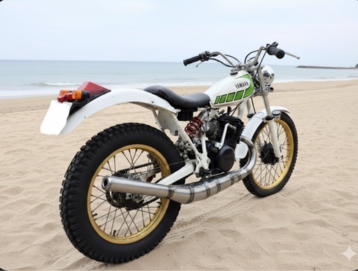 ★YAMAHA★TY250★ カスタム車両★ツートラ★ ダートラ★VMX★ハーレー好きにも