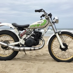 ★YAMAHA★TY250★ カスタム車両★ツートラ★ ダートラ★VMX★ハーレー好きにもの画像