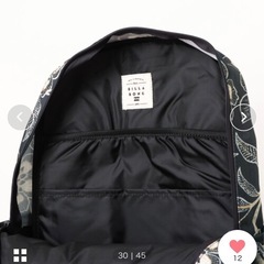 ビラボンリュックの画像