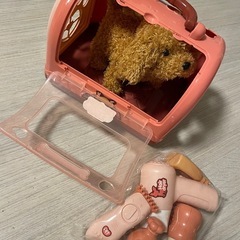 トコトコわんちゃん　お世話ハウス　トイプードル　おもちゃ　の画像