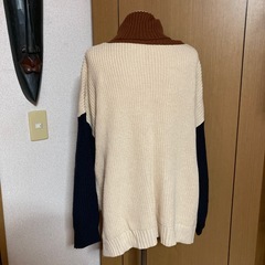 配色ニット♡ゆったりの画像