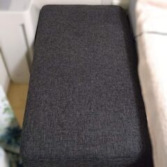 LOWYA2.5人掛けカウチソファ（収納付き）※少々難ありの画像