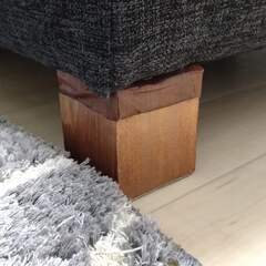 LOWYA2.5人掛けカウチソファ（収納付き）※少々難ありの画像