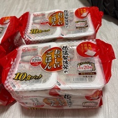 アイリスオーヤマご飯10食✖️4の画像