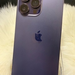 iphone 14PRO MAX 256GBデイープパープルSIMフリー「美品」 値下げ不能の画像