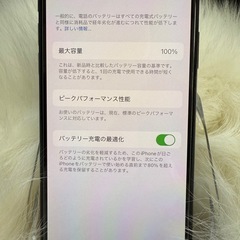 iPhone X 256GB ブラック SIMフリー 「箱付き」バッテリー100％ 美品の画像