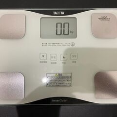 ★【美品】TANITA カラダまるごとチェック体組成計インナースキャン BC-718-WHの画像