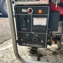 ヤンマーポータブルディーゼル発電機の画像