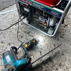 ヤンマーポータブルディーゼル発電機の画像