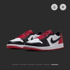 エアジョーダン1 LOW Black Toe 27cmの画像
