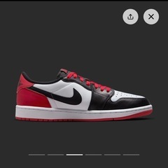 エアジョーダン1 LOW Black Toe 27cmの画像